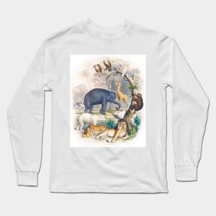 Cover of A history of the Earth (1820) Long Sleeve T-Shirt